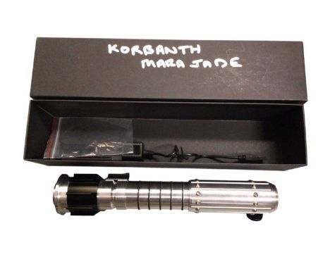 Korbanth Sabers Star Wars Mara Jade lightsaber hilt, boxed (1)