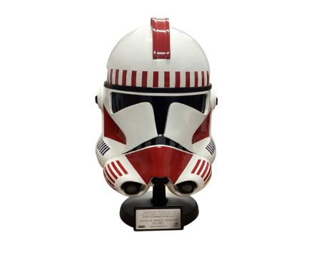 Master Replicas Star Wars Revenge of the Sith Limited Edition Storm Trooper Helmet, boxed with certificate (19