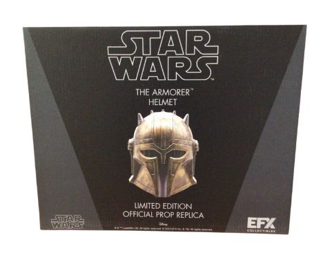 EFX Star Wars The Armorer Helmet Limited Edition Official Prop Replica, boxed