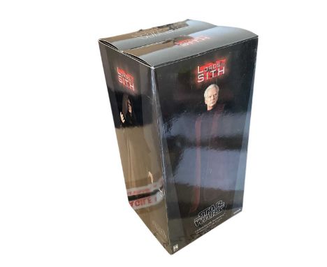 Star Wars Sideshow 1/6th Scale action figure Lord of the Sith, Sith Lord and Chancellor Palpatine, boxed and Sith Probe Droid