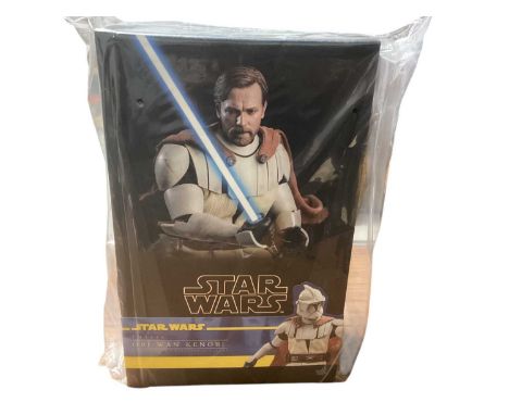 Star Wars Hot Toys 1/6th Scale action figure 'Ahsoka' Obi-Wan Kenobi, boxed, TMS095.