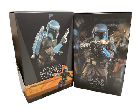 Star Wars Hot Toys 1/6th Scale action figure 'The Mandalorian' Axe Woves, boxed, TMS070.