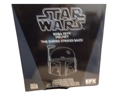 EFX Star Wars Boba Fett Helmet The Empire Strikes Back Limited Edition Commemorative 40th Anniversary Edition Precision Craft