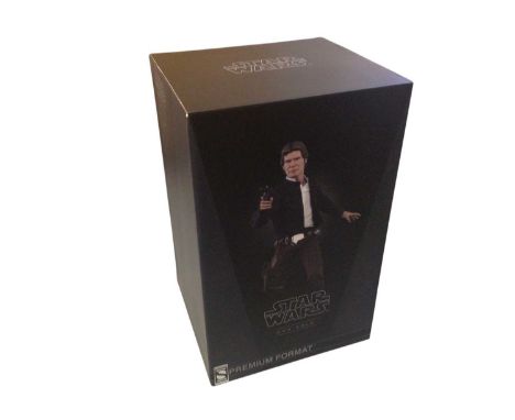 Sideshow Star Wars 1/4th scale Premium format limited edition Han Solo 428/600 (has been displayed, one broken hand, boxed) (