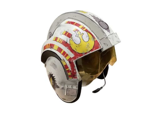 Black Series Star Wars Customised JEK Hawkins X-Wing Pilot Helmet (1)