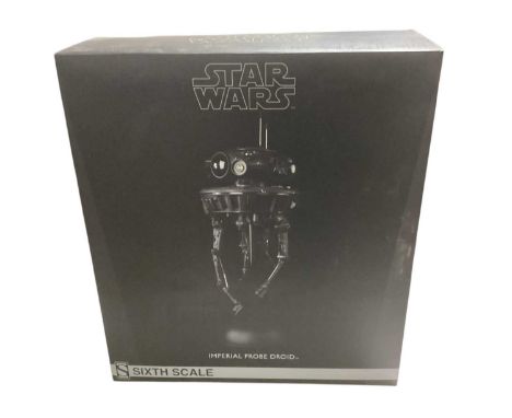 Star Wars Sideshow 1/6th Scale action figure Imperial Probe Droid, boxed.