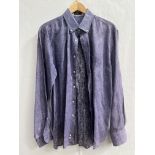 Paul & Shark linen long sleeve shirt