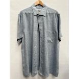 Loro Piana linen short sleeve shirt