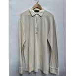 Loro Piana long sleeve polo-shirt