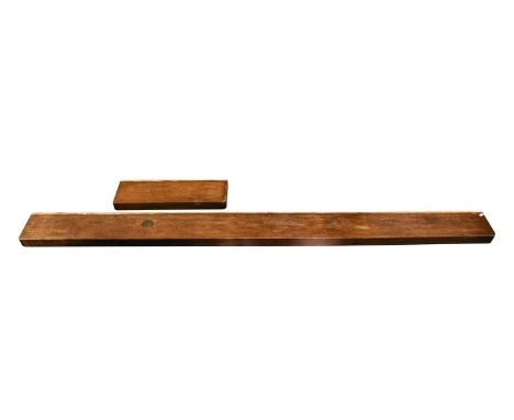 Workshop of Robert Mouseman Thompson (Kilburn): An English Oak Mantel Shelf, of plain design, with recessed carved mouse trad