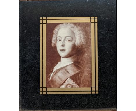 Print depicting Charles Edward Stuart [39x24cm]“Formerly at Letterfourie, Morayshire, and by descent, through the Gordon fami