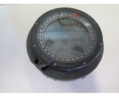 A type P8 aircraft compass 