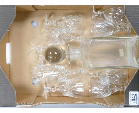 Quality Glassware: together with similar decanter 