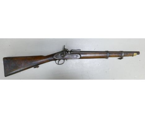 Enfield Carbine:   ladder sights dated 1863 