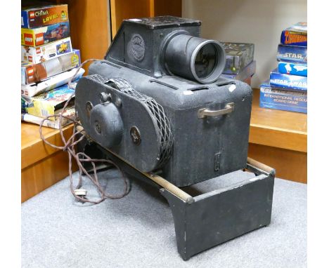 Epidiascope Rare Model C Baker London Early Electrical Projector: on stand 