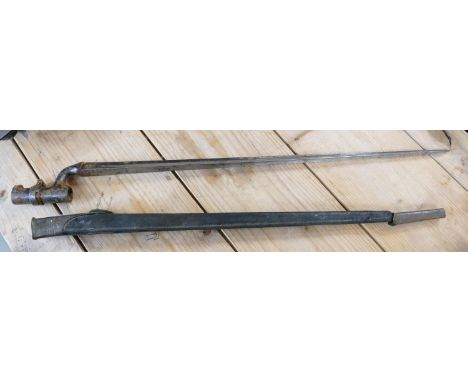 Martini Bayonet: with original scabbard 