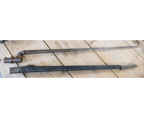 Martini Bayonet: with original scabbard 