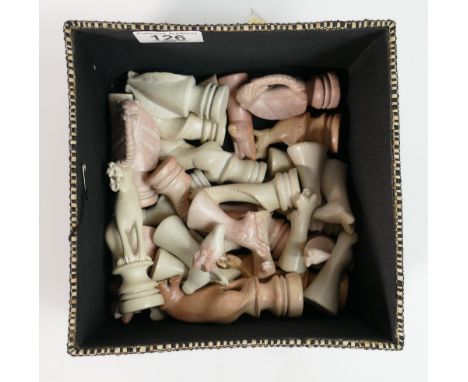 Soft stone Asian chess set: 