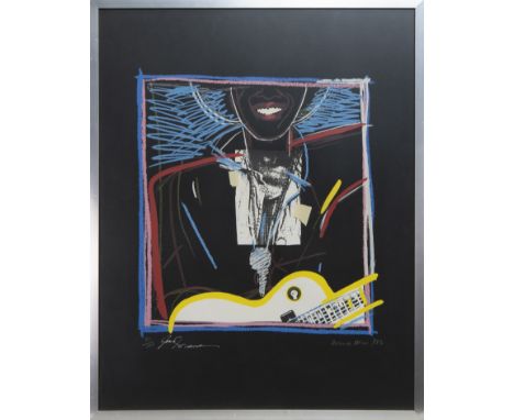 * DONNA MUIR, THE KEY print on paper, signed, dated '83 and numbered 81/100 image size 42cm x 39cm, sheet size 66cm x 52cm, o