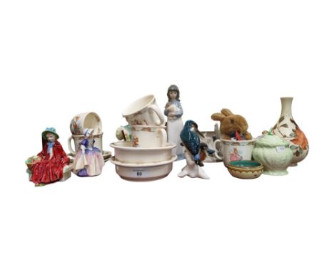 SHELF LOT OF DOULTON &amp; GOOD CHINA 
