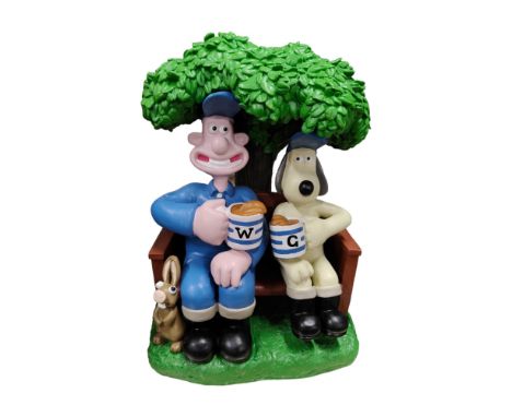 LARGE BOXED WALLACE &amp; GROMIT GARDEN LIGHT 