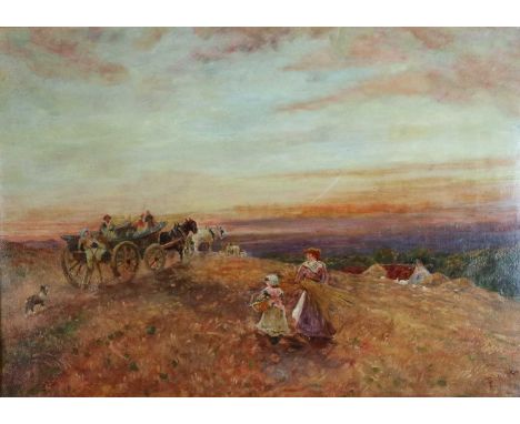 Collection of paintings including Stephen Reid (Scottish 1873-1948), ploughing scene, watercolour, signed bottom left. Togeth