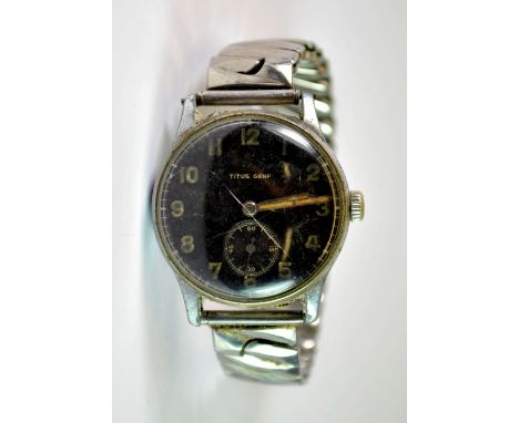 A vintage Titus gents wristwatch.