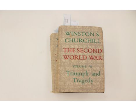 Winston Churchill - 'A History of the English Speaking Peoples' four volumes 1957 first edition with dust cover, four volumes