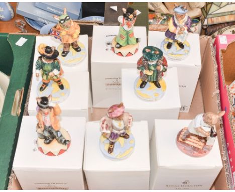 A collection of Royal Doulton Bunnykins limited edition figures including Mould Maker 72/500, Christopher Columbus 337/500, M