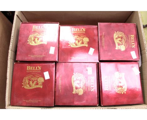 Bells Christmas decanter in boxes 1996 x 6 