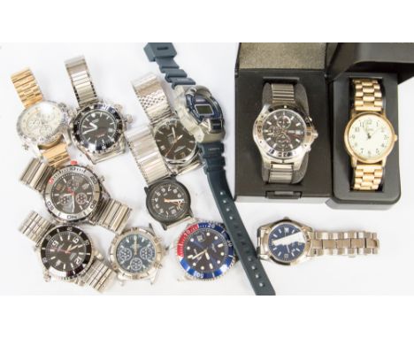Watches and chronographs to include Longines, Accurist Casio, Times etc (12)