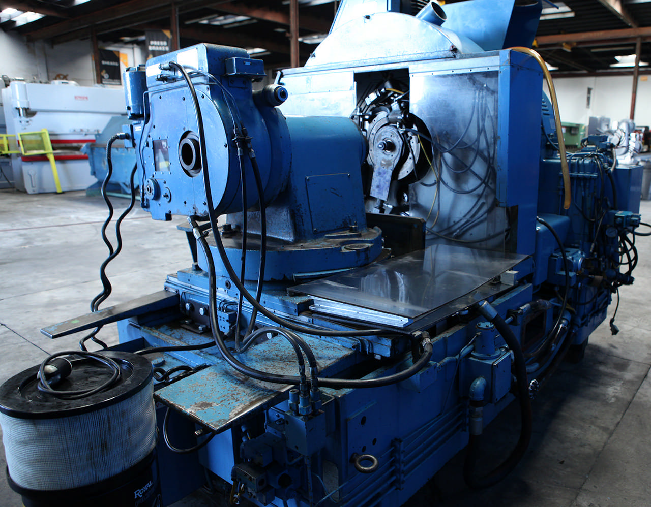 Gleason 120 40" Curvic Coupling Grinding Machine Automatic Cycle