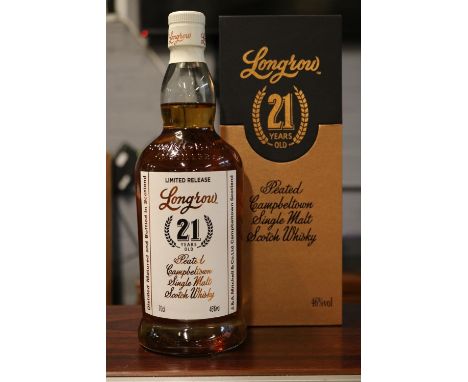 Longrow 21 Year Old Peated Campbeltown Single Malt Scotch Whisky 70cl 
