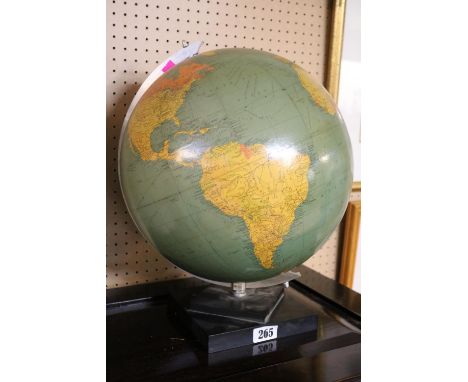 Good quality Phillips Library Desk Globe with Arrow mark to base