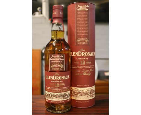 The Glendronach 12 Year Single Malt Scotch Whisky boxed 700ml 