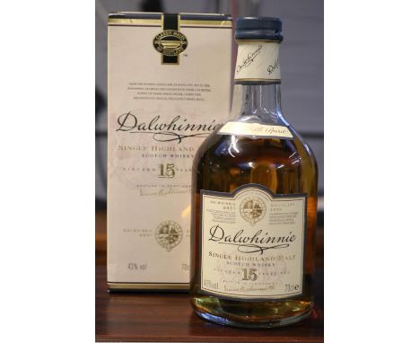 Dalwhinnie Single Highland Scotch Whisky 70cl boxed 