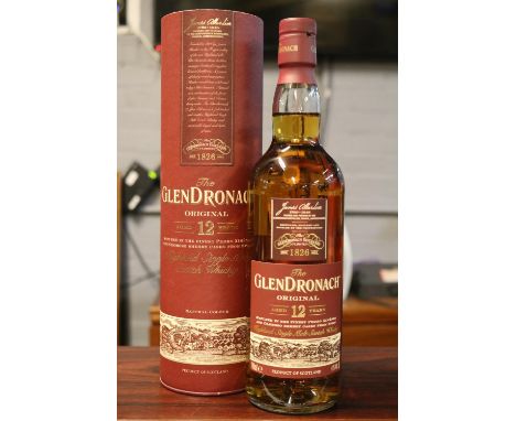 The Glendronach 12 Year Single Malt Scotch Whisky boxed 700ml 