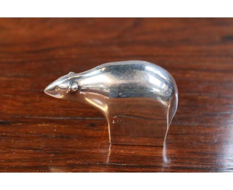 Dansk Design, Japan, Silver Plated Barnyard Pig Paperweight c1980's. Dansk Design, Japan, Silver Plated Barnyard Pig Paperwei