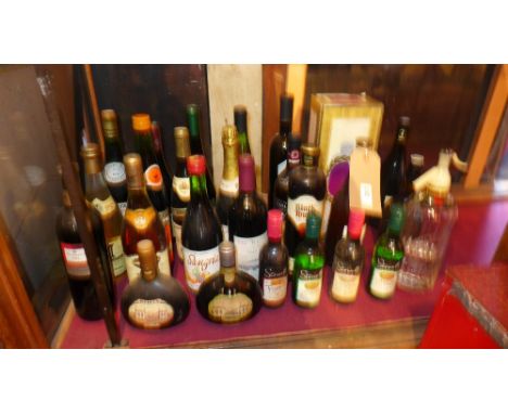 A collection of various wine and similar 