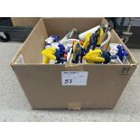 Lot of Plastic Spray Bottles