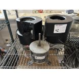 Blower - Welling Motor YSLB-220-6-B001 - Qty x 2