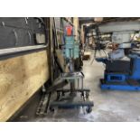 Solberga Model: SE2025, Geared Head Drill Press, 5 in. Stroke, 20 in. x 13.5 in. T-Slotted Table
