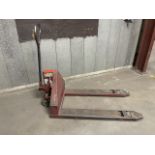 Dayton Model: 3W094B Hydraulic Hand Pallet Truck 5000 LBS Capacity, 4 ft. Forks