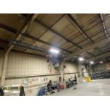 Gorbel 500 LBS. Capacity Shop Crane, w/ (1) 1,000 LBS Capacity Bridge Crane, (1) 208V, 3 Phase CM