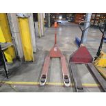 Uline 4,400 lb. Cap. Model H-3763 Quick-Lift Hydraulic Pallet Truck; with 4 ft. Forks