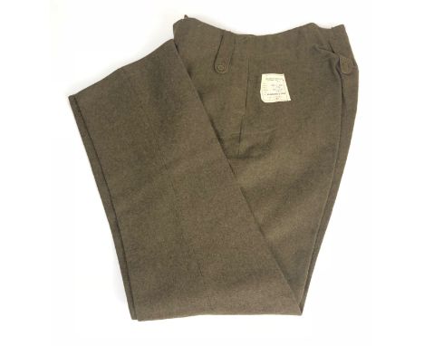 Similar 1922 Pattern / Pattern 38 WW2 Army Trousers 1942. A good clean pair of the 38 pattern trousers retaining issue label 
