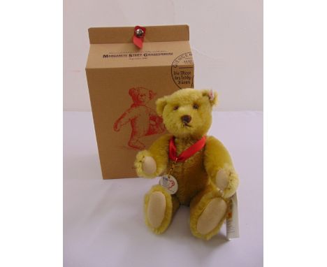 Steiff 100 years of Centenary Bear with white tag 02821 to include original packaging and COA