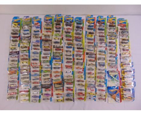 A quantity of Mattel Hot Wheels diecast all in original packaging (204)