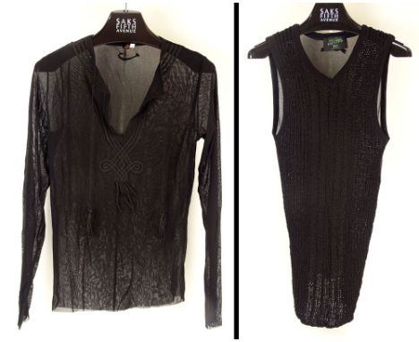 Men's Vintage Jean Paul Gaultier Malle 100% Nylon Pullover Vest and a Men's Vintage Jean Paul Gaultier Soleil Moroccan style 