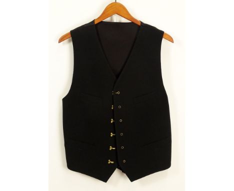 Men's Vintage Jean Paul Gaultier Vest. Made in Italy. Fabric Content Wool, Acetate, Rayon and Polyamide. Size 54. Good Condit